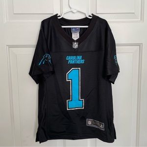 NFL Proline Small Black Carolina Panther Cam Newton Jersey